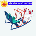 BẬP BÊNH 4 CHỖ GHẾ GẤU