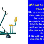 MÁY ĐẠP XE KẾT HỢP QUAY TAY