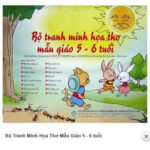 BỘ TRANH MINH HỌA THƠ MẪU GIÁO 5-6 TUỔI