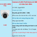 Camera WiFi bán cầu thông minh EZVIZ CS-H4 (3MP)
