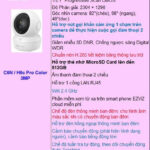 Camera WiFi quay quét EZVIZ C6N/H6c Pro 2K 3MP