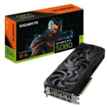 CARD VGA GIGABYTE GEFORCE RTX 5080 WINDFORCE OC SFF 16G (GDDR7, 256-bit, HDMI +DP, 1x16-pin)