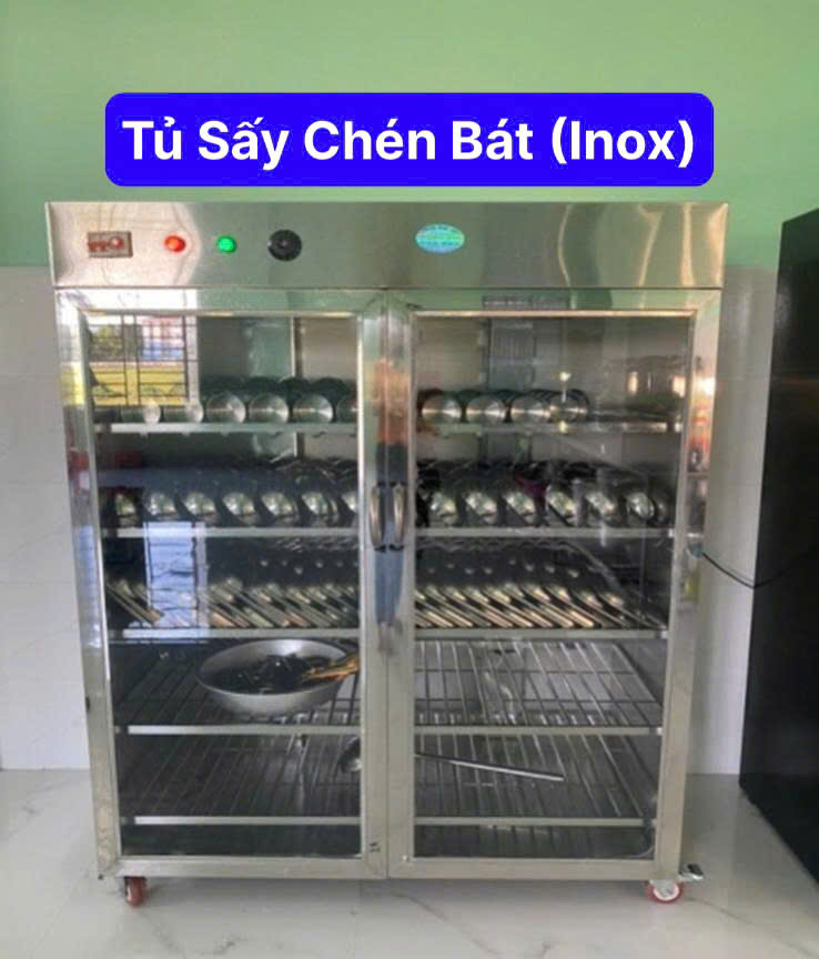 TUCHEN Tủ Sấy Chén Bát Công Nghiệp (INOX) - Ảnh 1