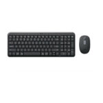 Bộ bàn phím chuột không dây Logitech MK250 Bluetooth Black