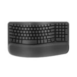 Bàn Phím Không Dây LOGITECH WAVE KEYS ERGONOMIC GRAPHITE (USB Logi Bolt/Bluetooth )