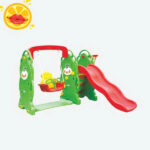 Cầu Trượt Xích Đu Cho Bé Con Gấu