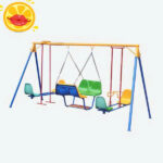 Xích Đu 3 Dạng 8 Chỗ Ngồi Bằng Nhựa Composite Cao Cấp