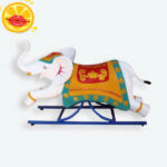 Thú Nhún Lắc Con Voi Nhựa Composite