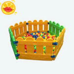 Nhà Banh Nhựa Mini Lắp Ghép 6 Mảnh Cho Trẻ Em Đa Năng