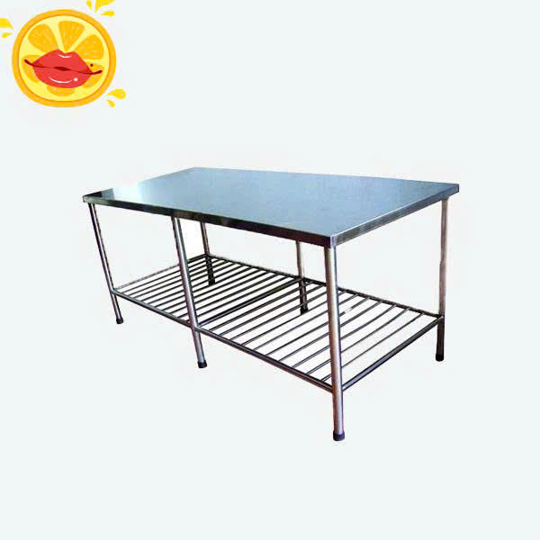 z7671492228229_e328ff823ad9a537f6cac41015577c21 Bàn Tiếp Phẩm 2 Tầng Bằng Chất Liệu Inox - Ảnh 1