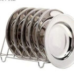 Dĩa inox tròn cao cấp | Nhiều size : 14cm, 16cm, 18cm, 20cm, 22cm, 24cm, 26cm, 28cm